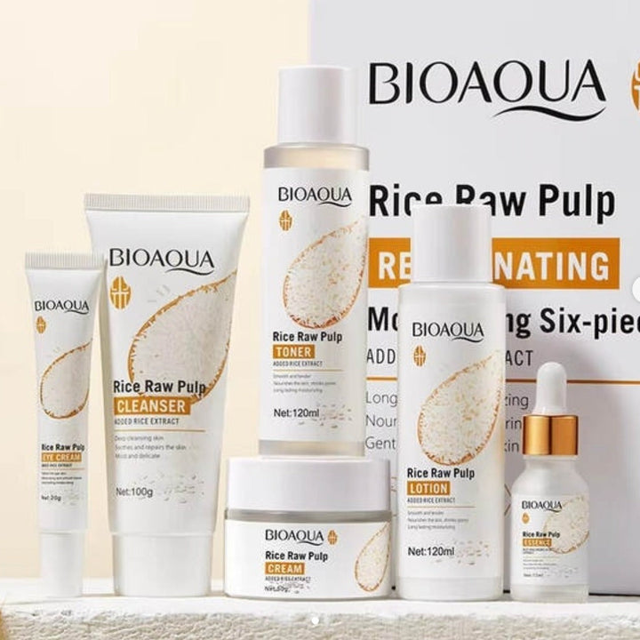 🧴✨ Set de Skincare con Vitamina C (6 piezas)🍊