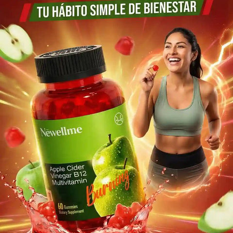 Apple cider vinegar B12 Gummies - Gomitas con vinagre de Manzana y VIt