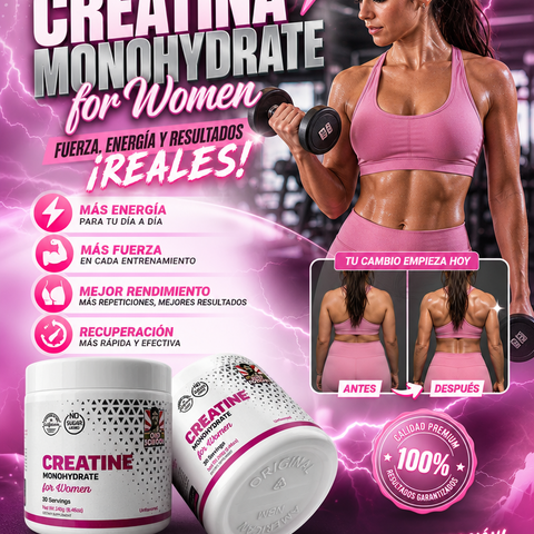 Creatina – Apoyo para fuerza, rendimiento y desarrollo muscular
