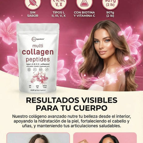 Colágeno Premium Multi Péptidos 907g -Corre qué se acaba🔥 2x1