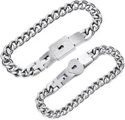 💎Pulsera con candado y llave para compartir💎