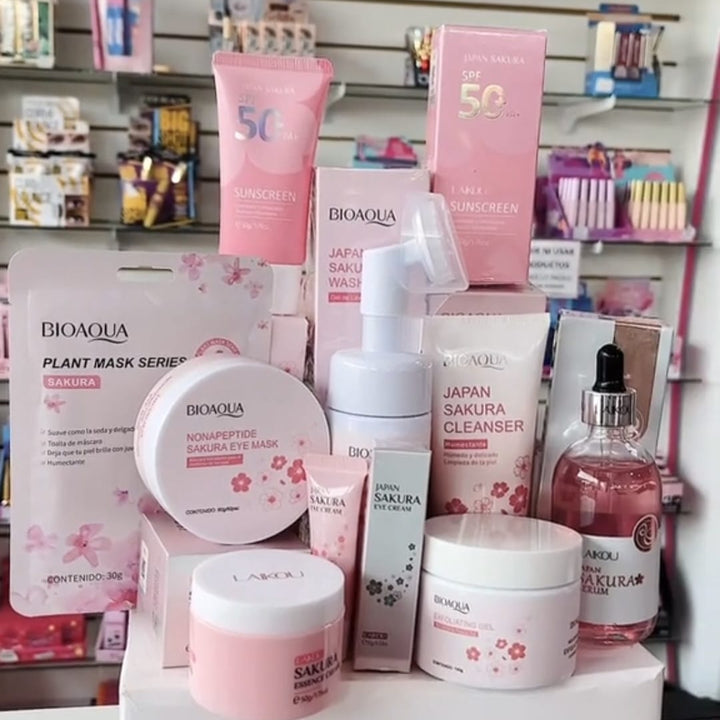 🧴✨ Set de Skincare con Vitamina C (6 piezas)🍊